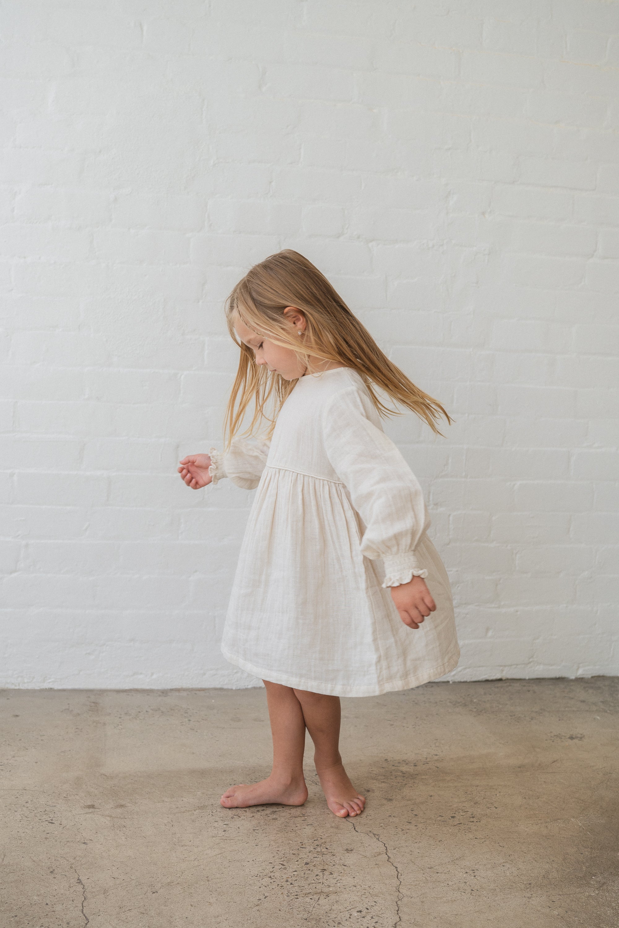 illoura the label yumi dress - natural