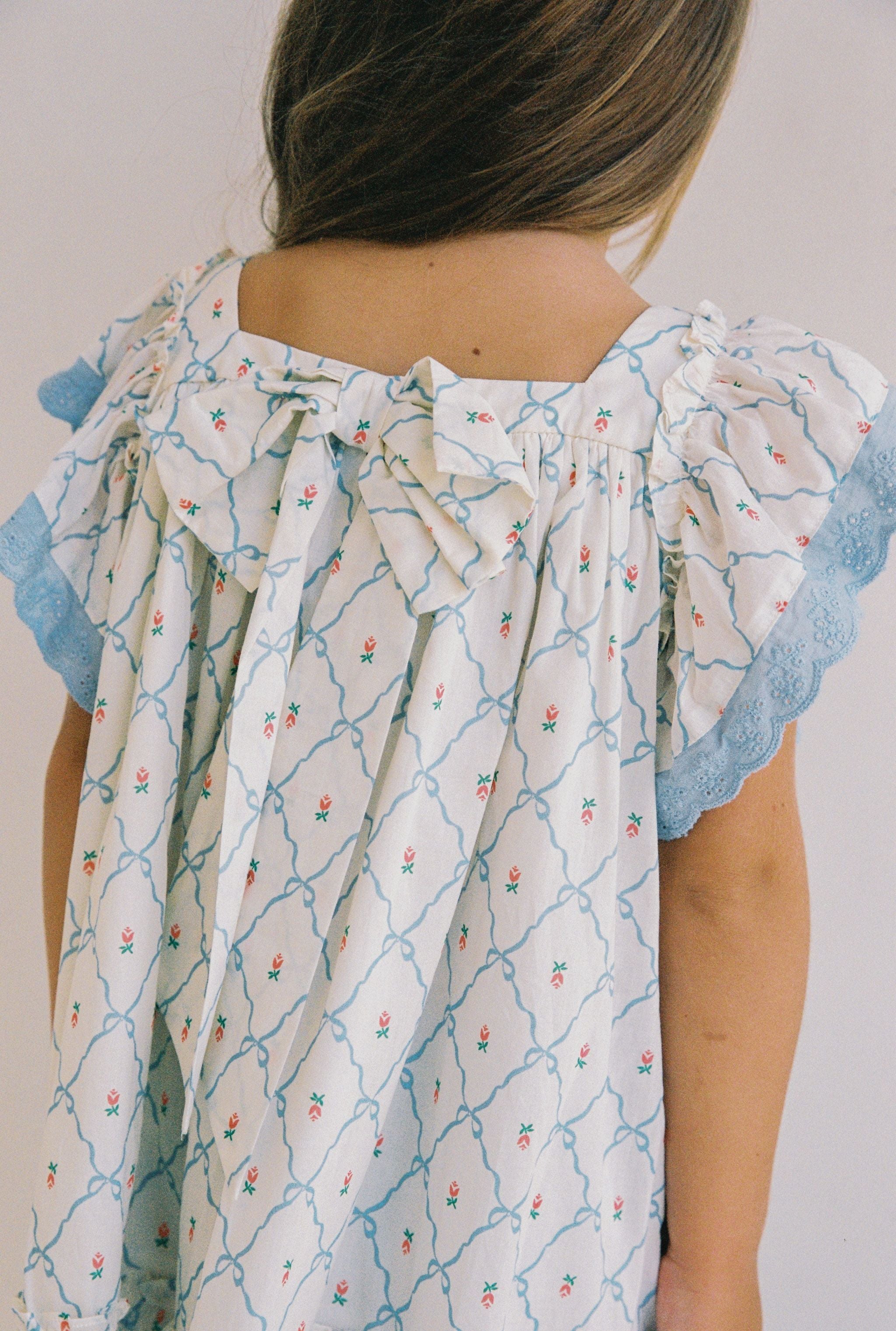 juni jnr florence dress - bows