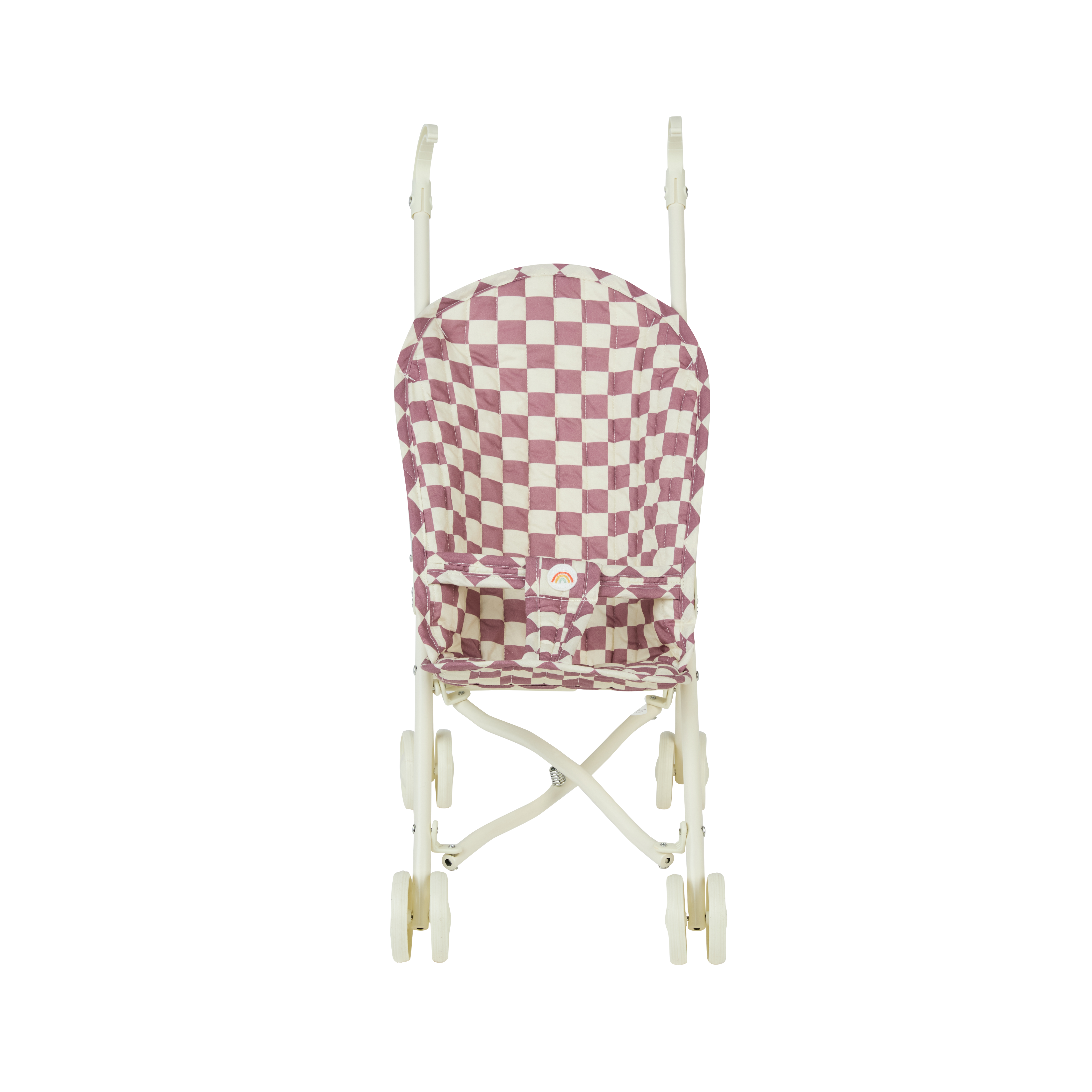 olli ella sollie stroller - plum check