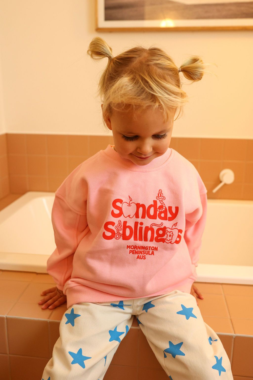 sunday siblings doc sweater - pink