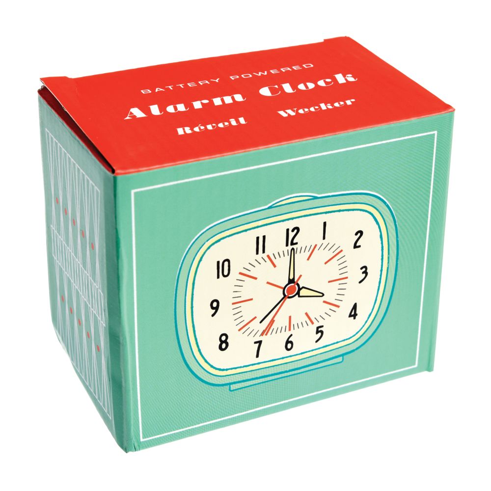 rex london retro alarm clock