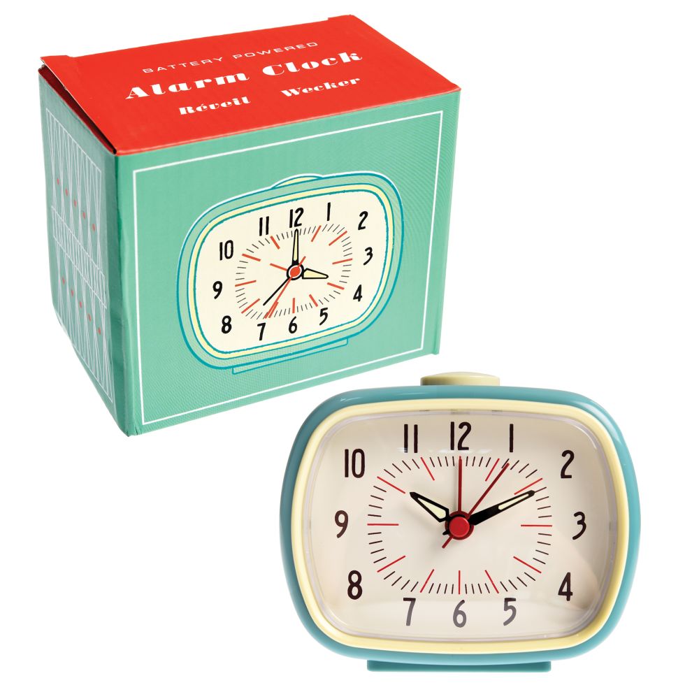 rex london retro alarm clock