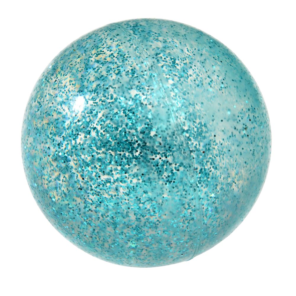 rex london glitter bouncy ball - blue owl