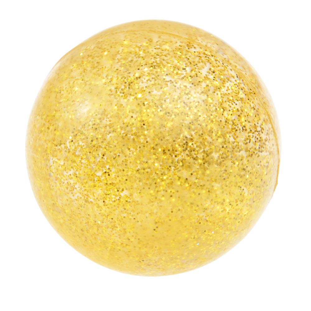 rex london glitter bouncy ball - gold dog