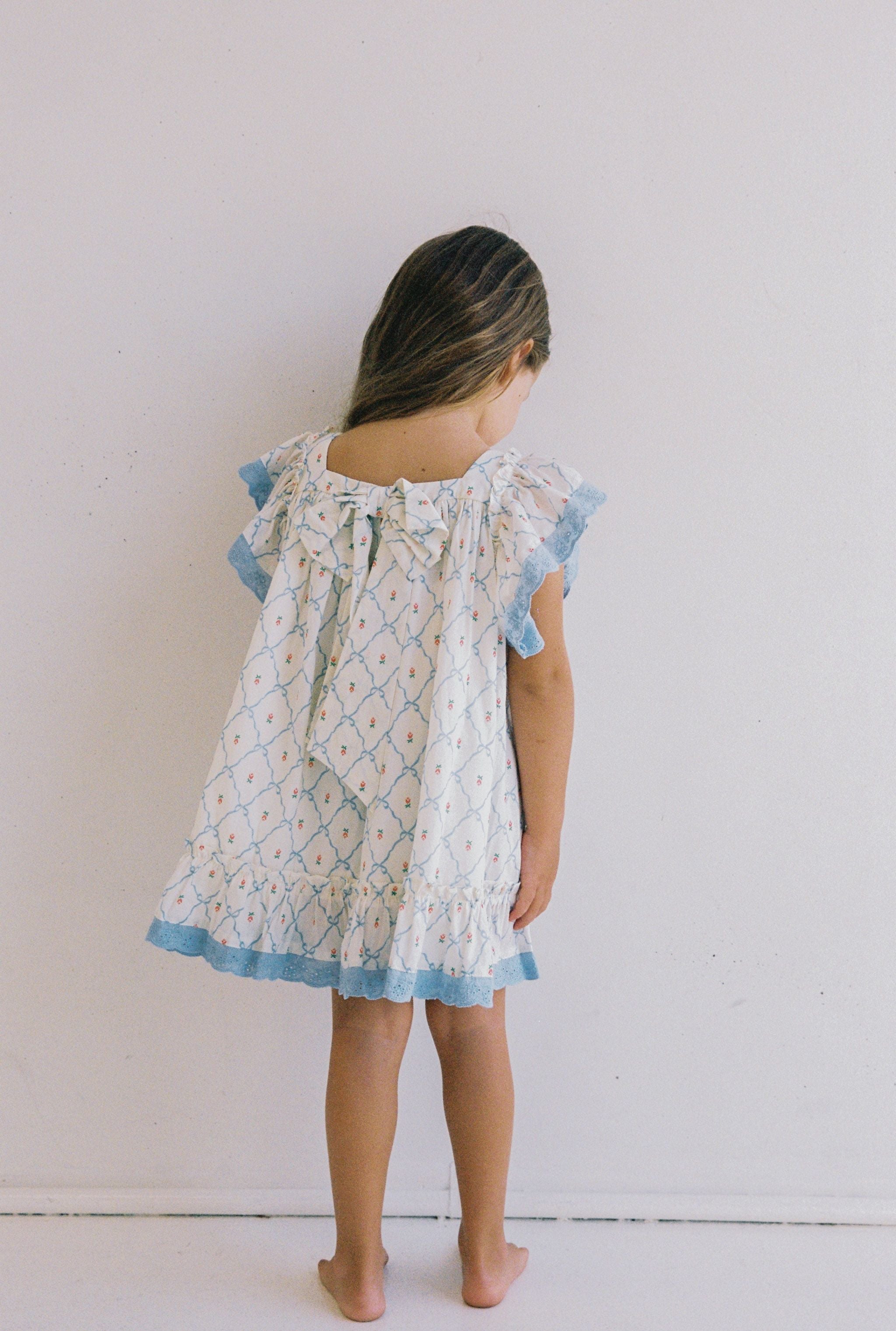 juni jnr florence dress - bows