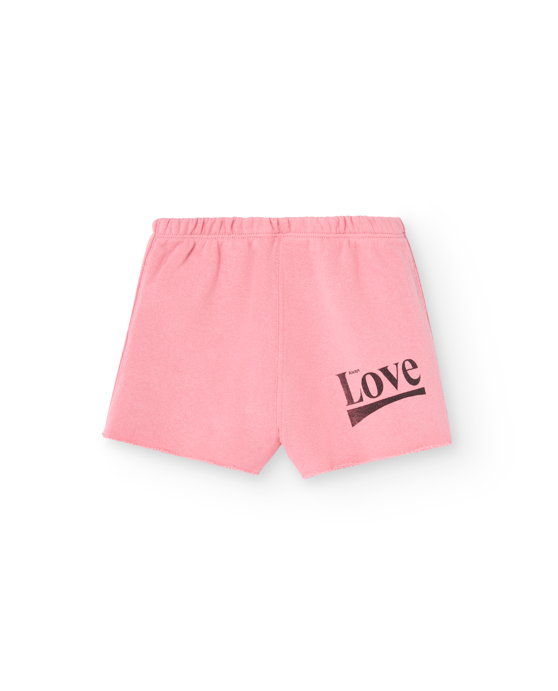 the animals observatory pink love turtledove baby shorts