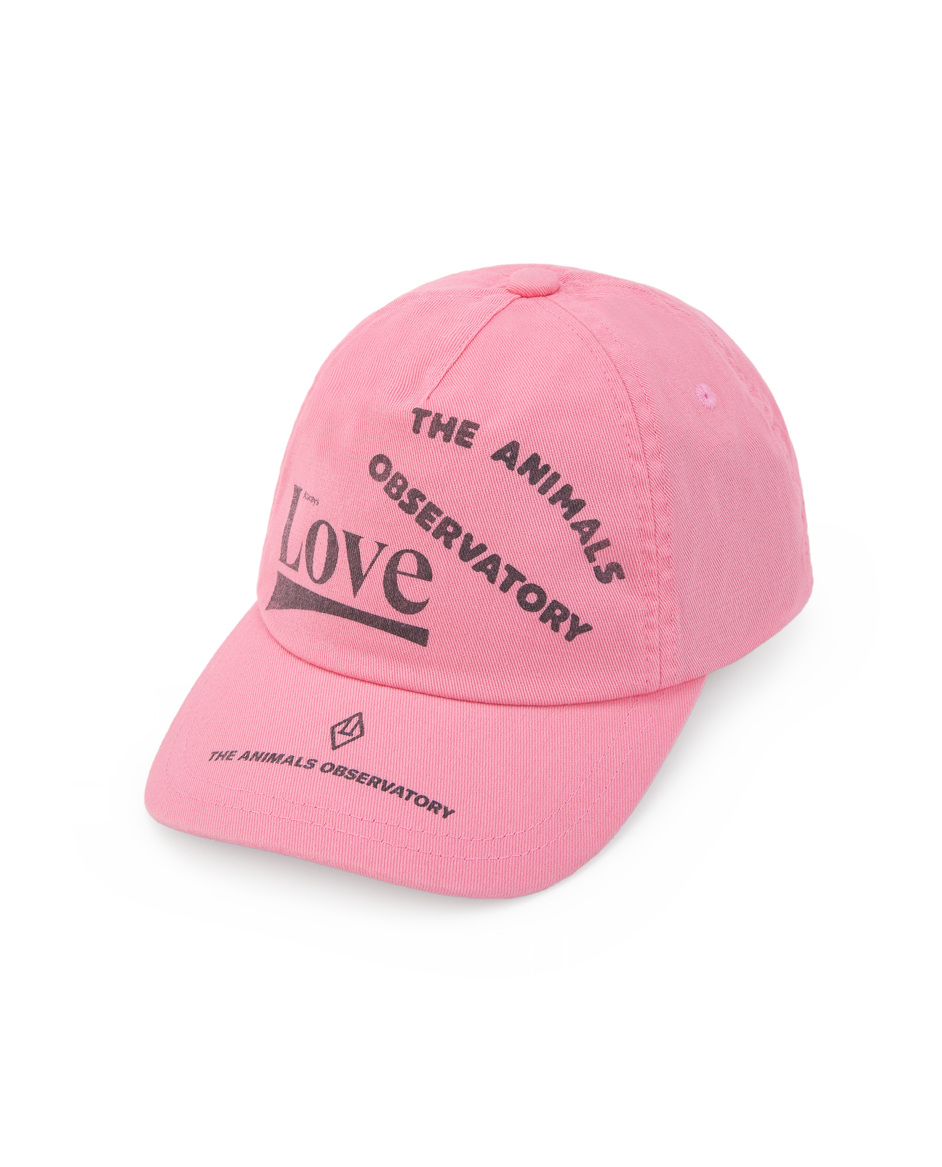 the animals observatory pink love hamster kids cap