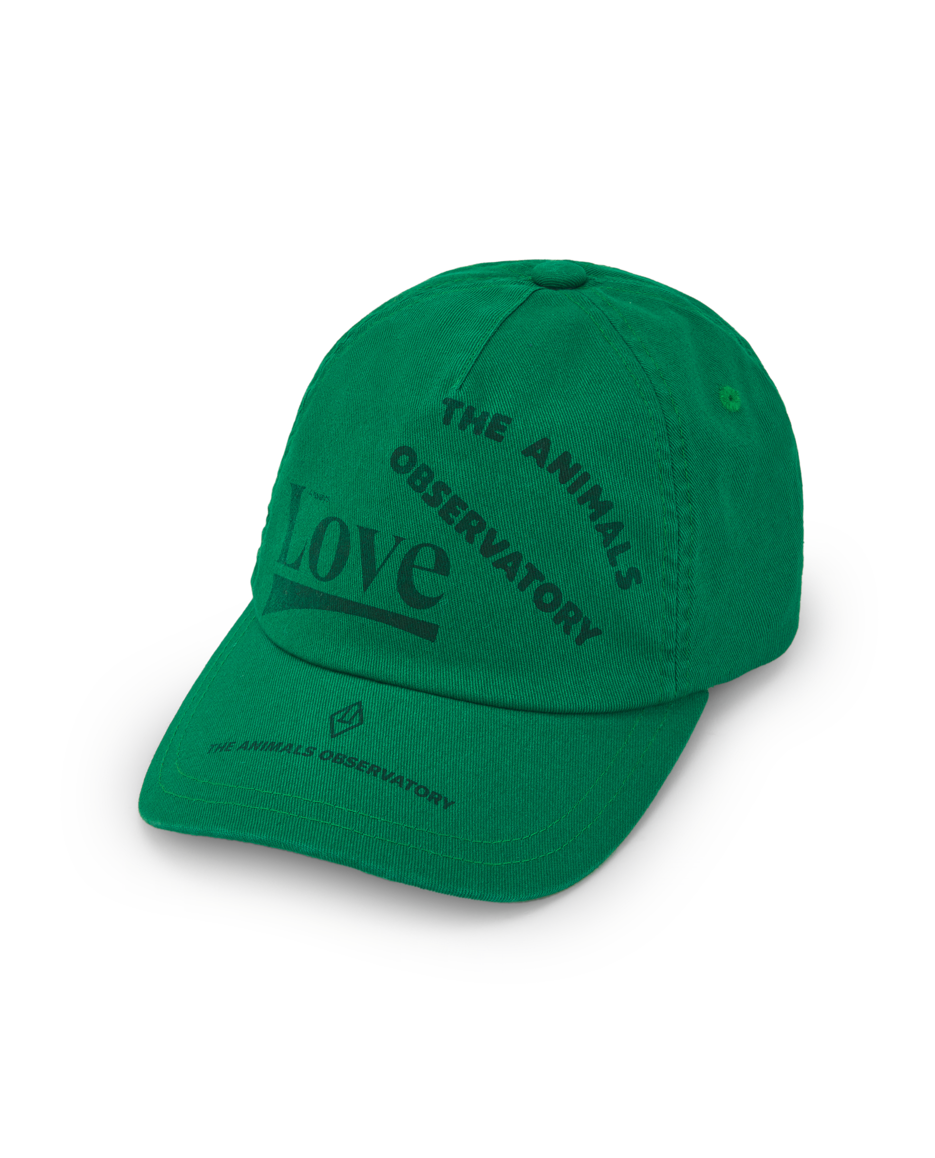 the animals observatory green love hamster kids cap