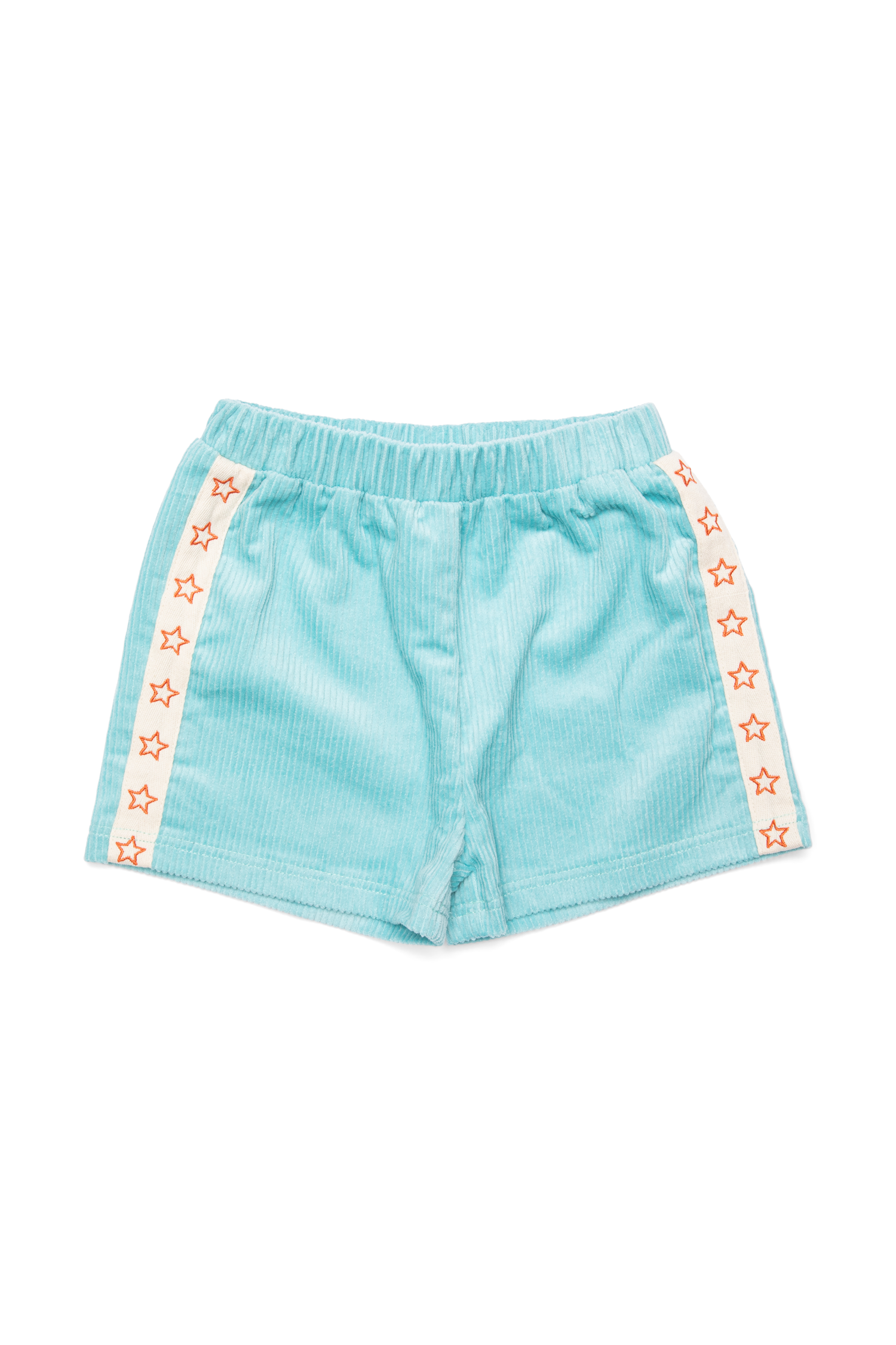 sunday siblings playtime cord shorts - light blue