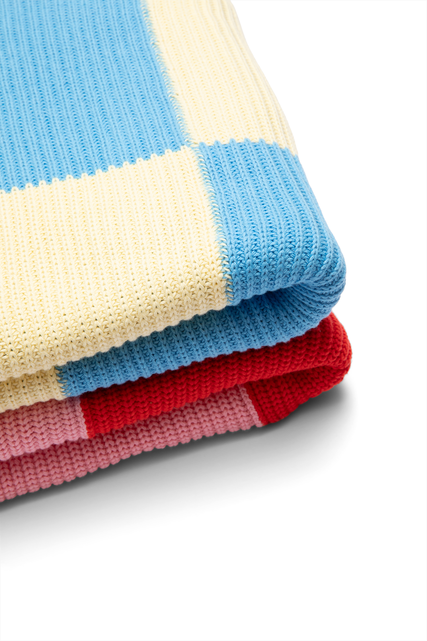 sunday siblings sunday blanket  - pink + red