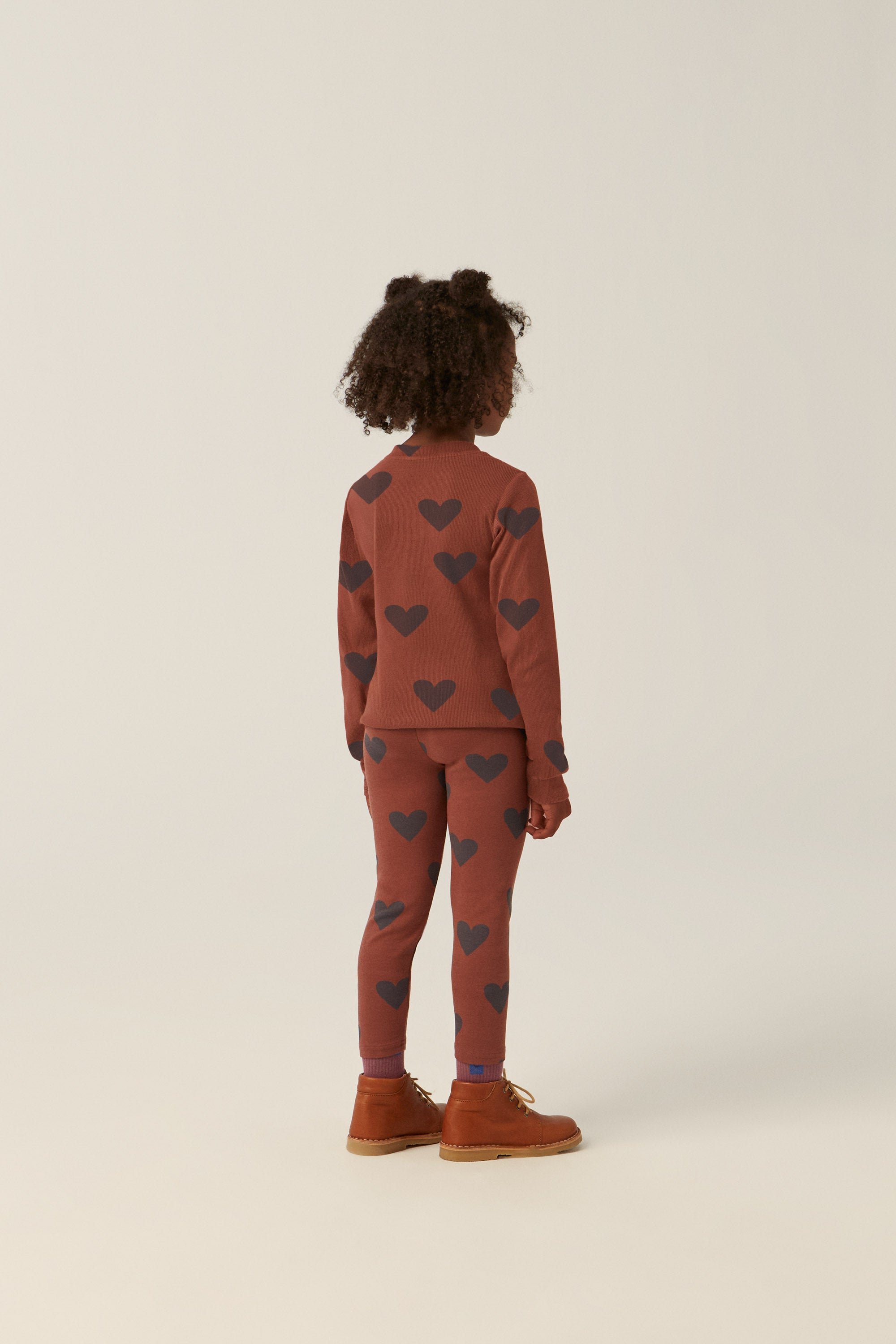the campamento hearts brown t shirt PRE ORDER