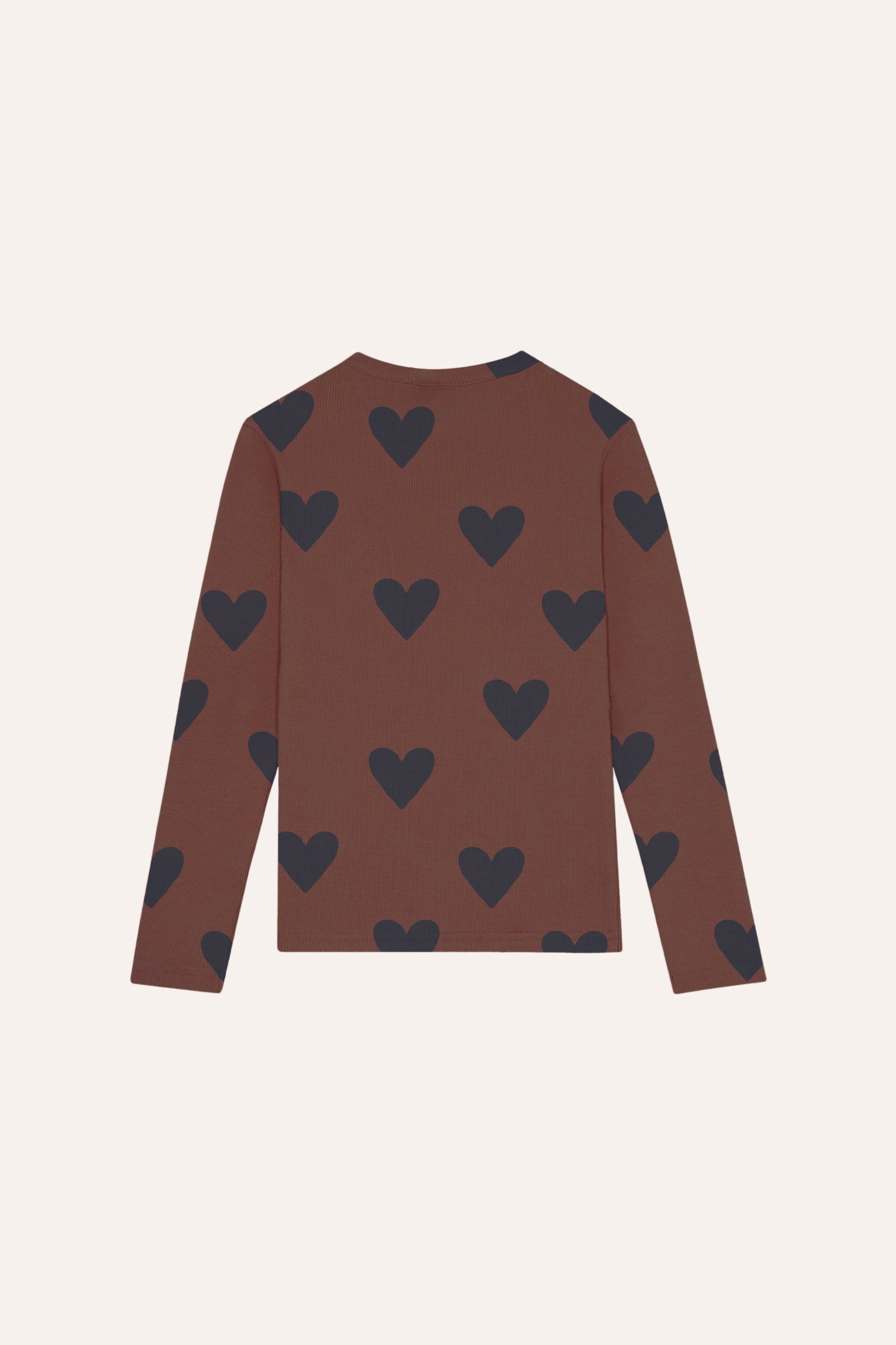 the campamento hearts brown t shirt PRE ORDER