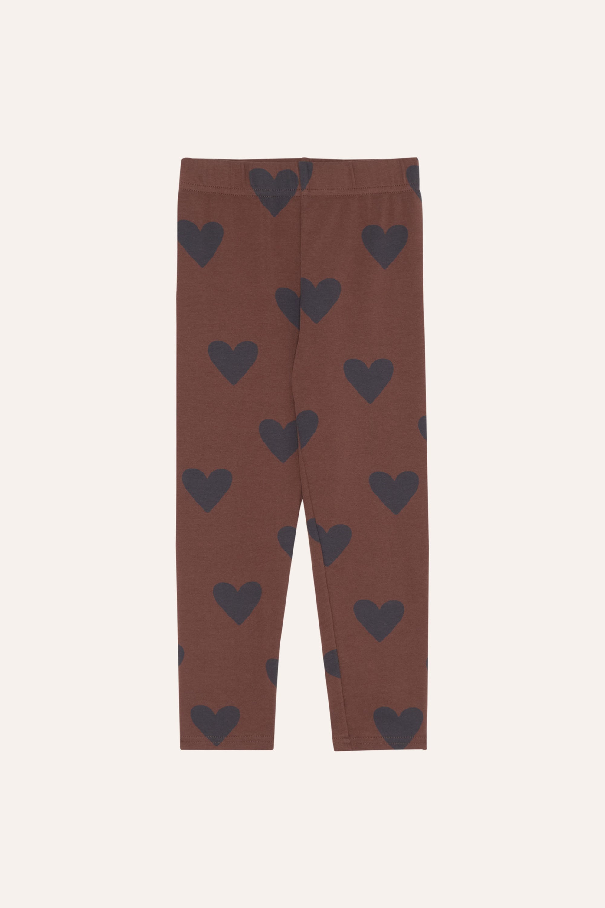 the campamento hearts brown leggings PRE ORDER