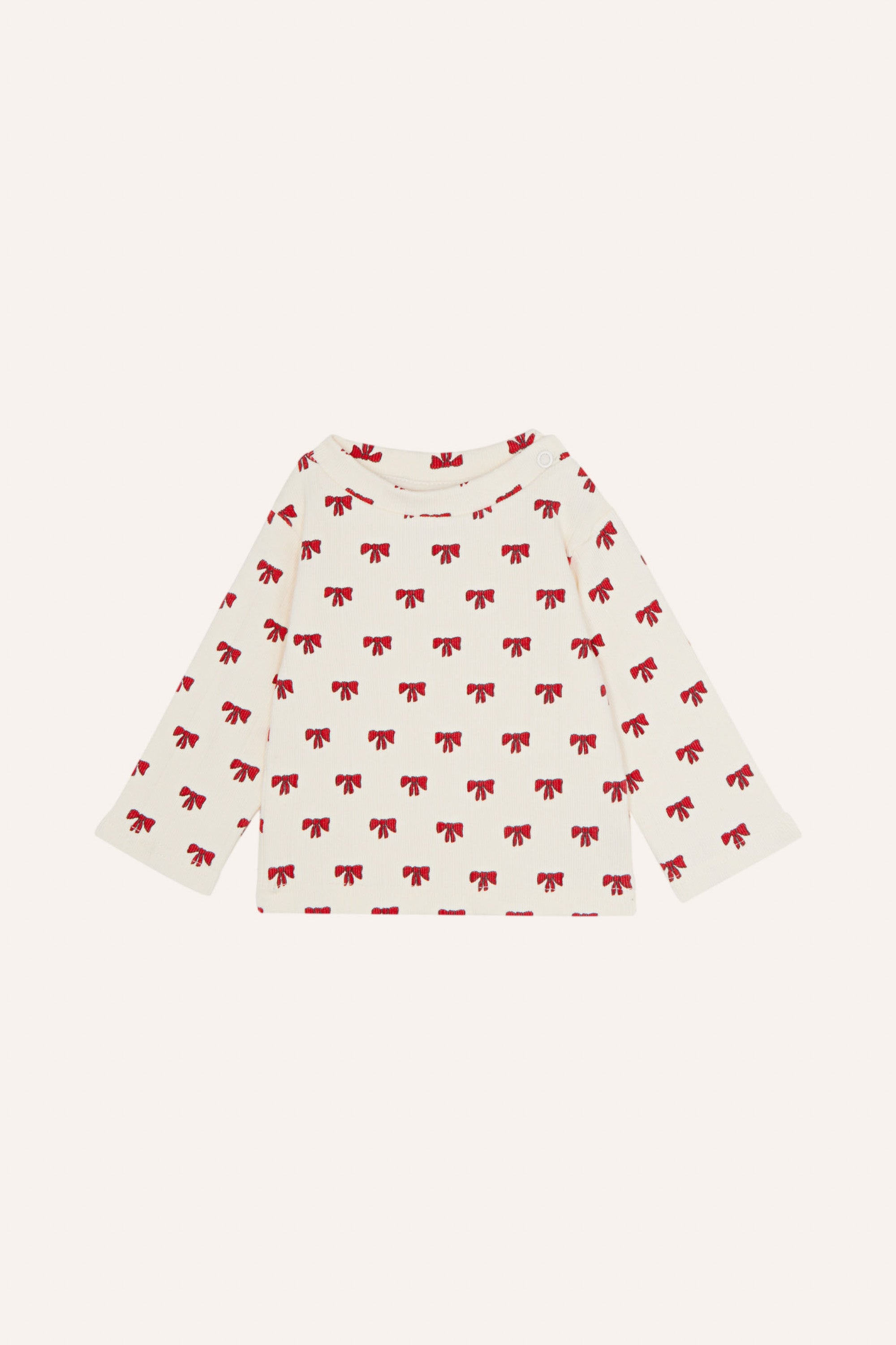 the campamento red bows baby t shirt PRE ORDER