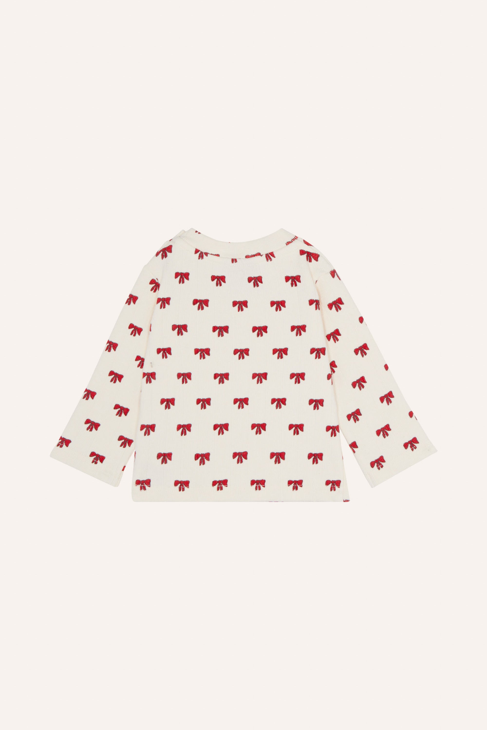 the campamento red bows baby t shirt PRE ORDER
