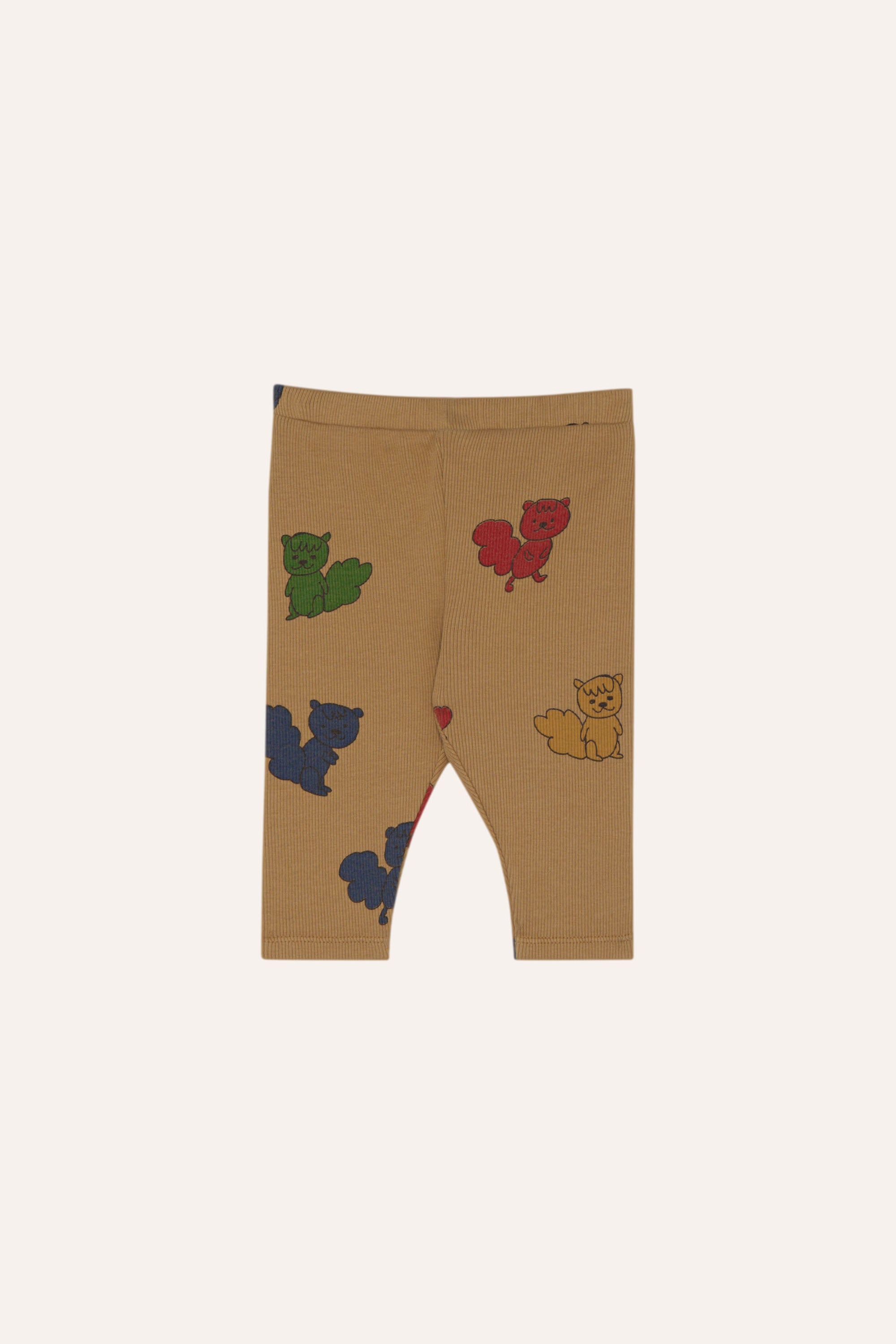 the campamento multicolour squirrels baby leggings PRE ORDER