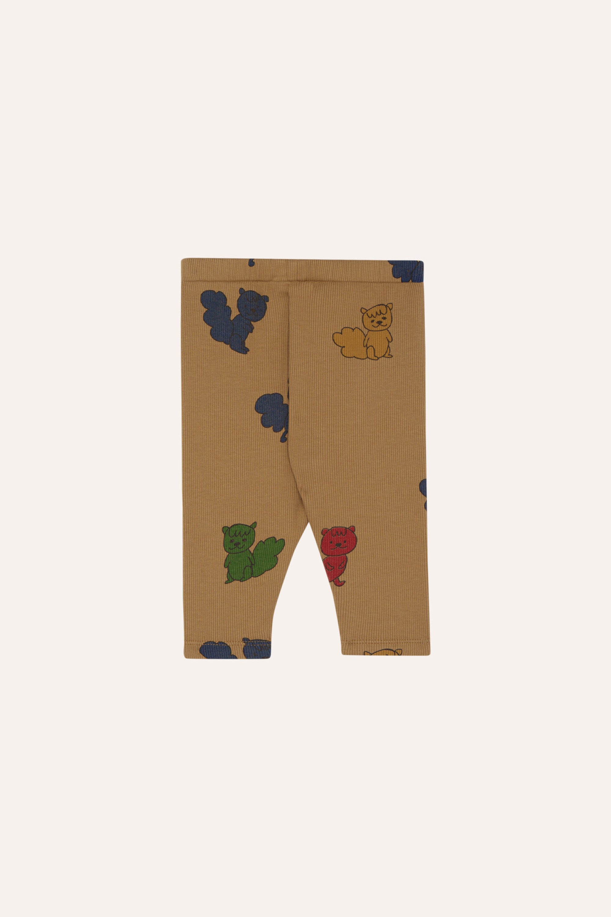 the campamento multicolour squirrels baby leggings PRE ORDER