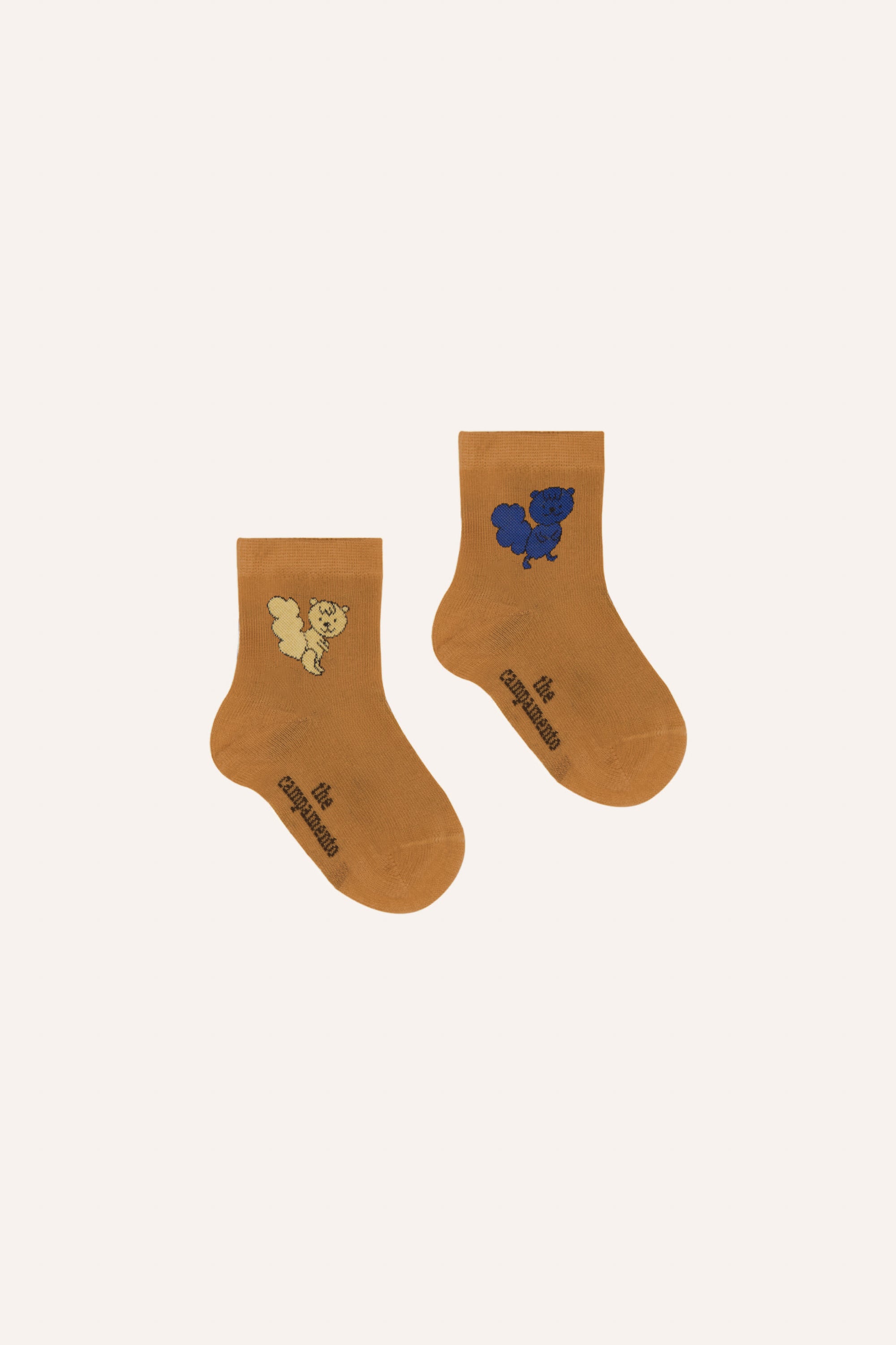 the campamento squirrels baby socks PRE ORDER