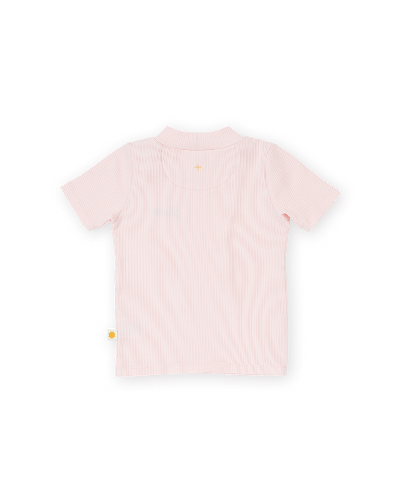 goldie + ace rib t shirt - pink