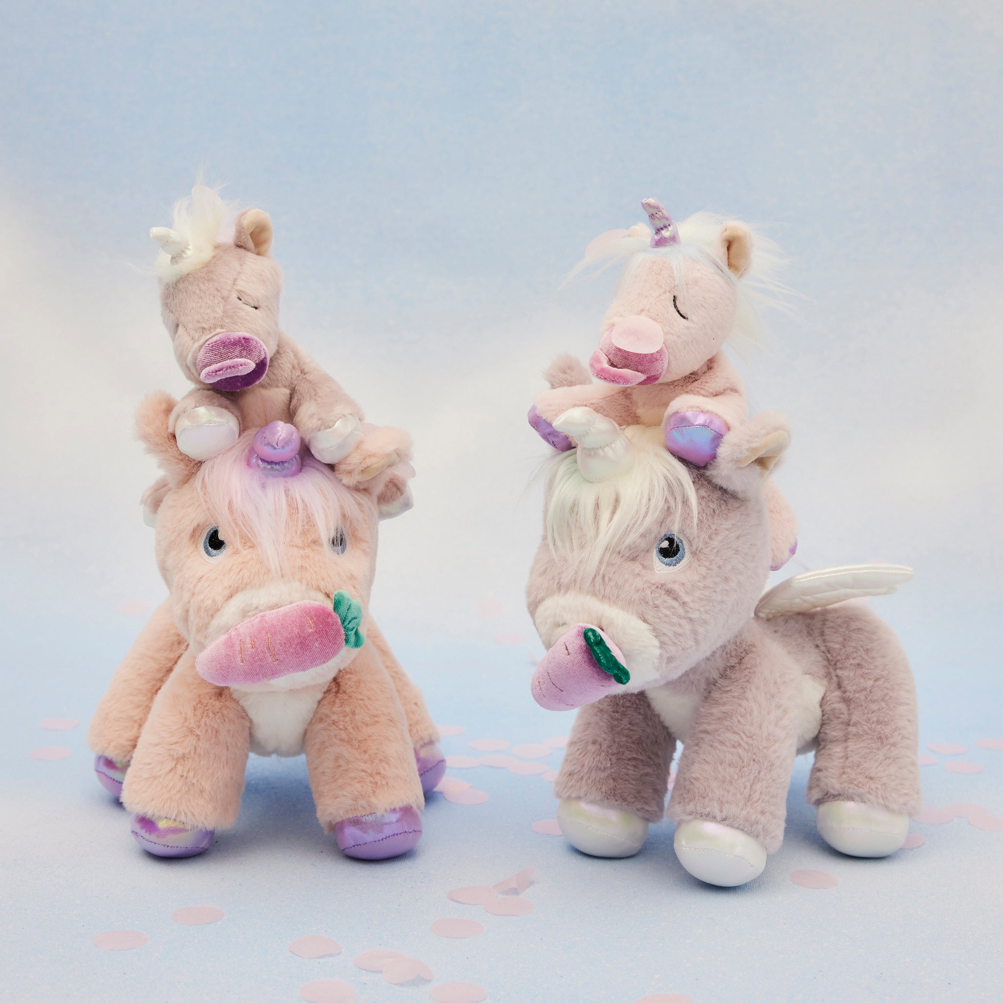 olli ella binky baby unicorn - glitter