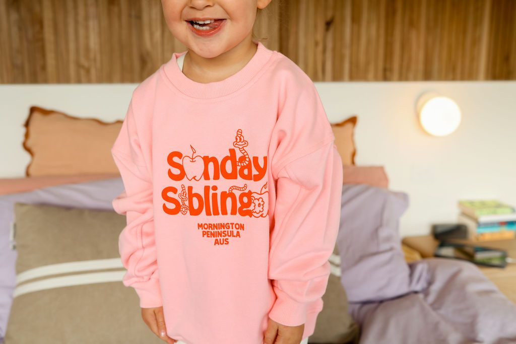 sunday siblings doc sweater - pink