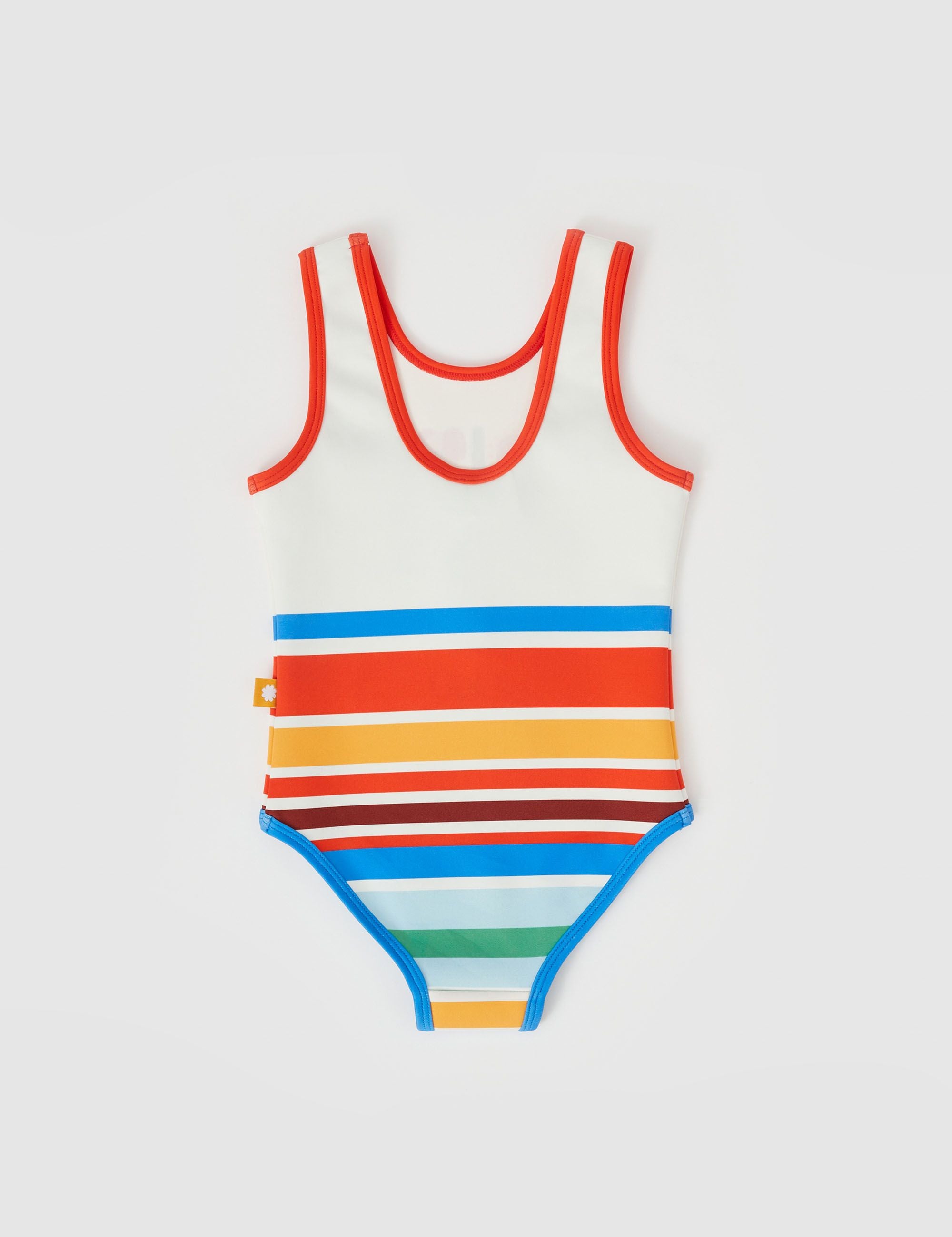 goldie + ace land down under stripe scoop back bathers