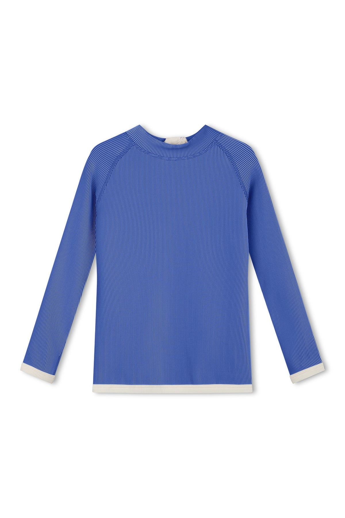 zulu & zephyr mini stripe rashie - sea blue