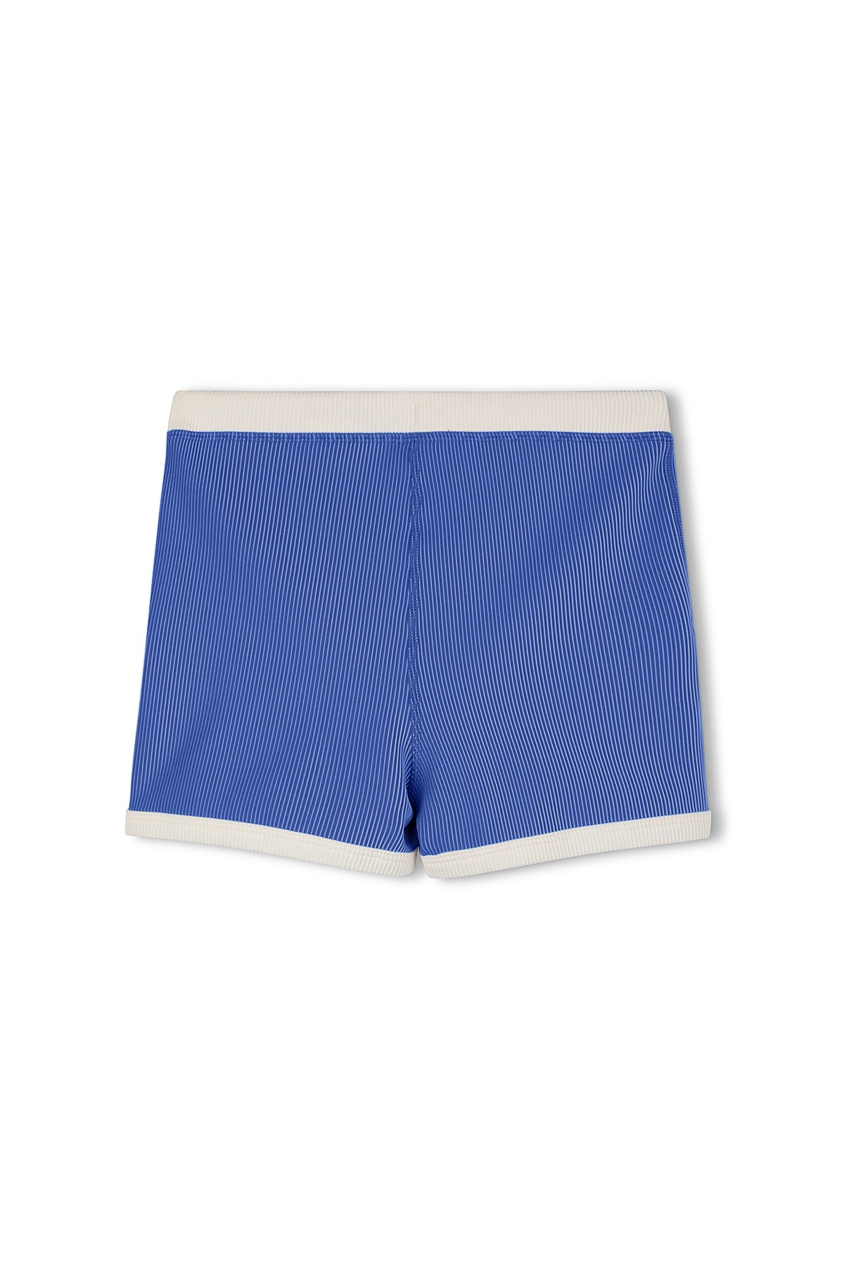 zulu & zephyr mini stripe surf short - sea blue