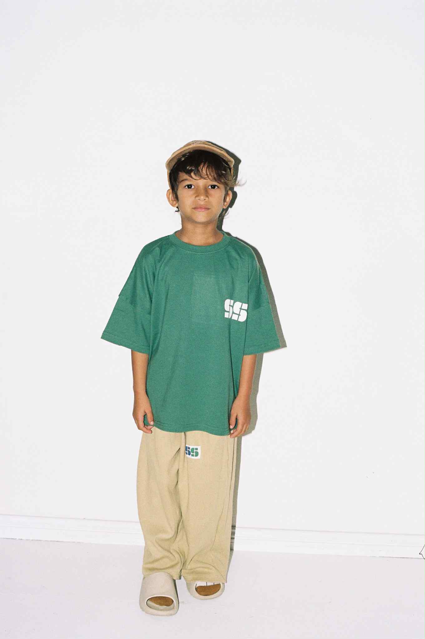 summer and storm oversized tee - green