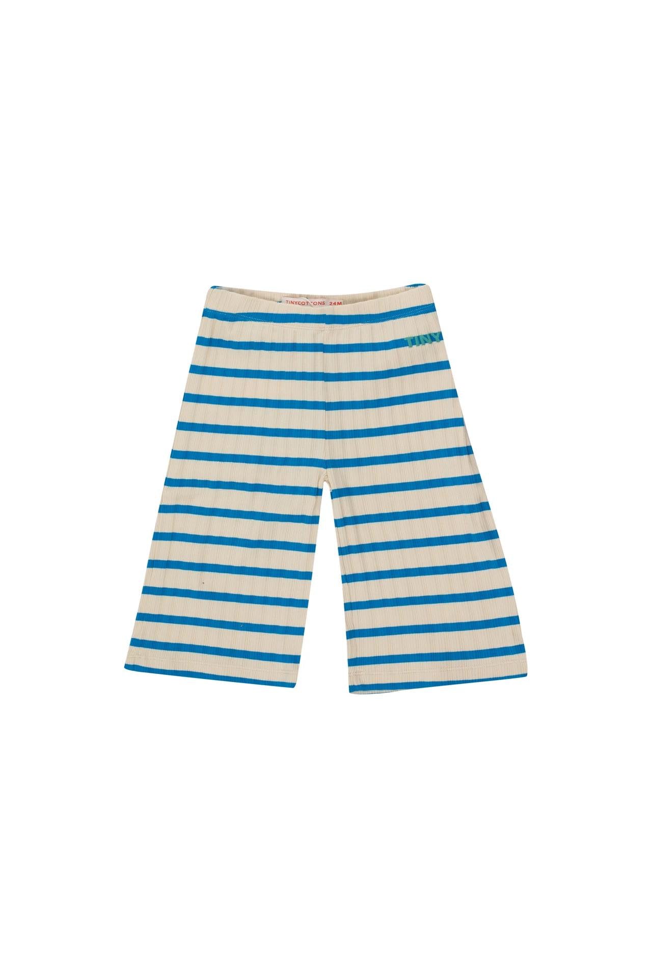 tiny cottons stripes baby pant - vanilla