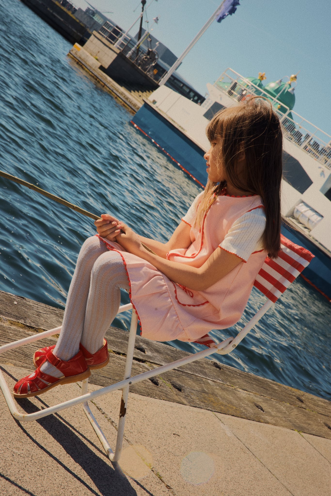 flöss elina dress - soft rose