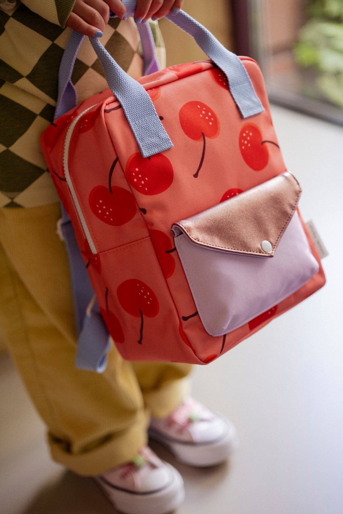 sticky lemon small backpack - sticky memories / special edition - cherries (pre order)