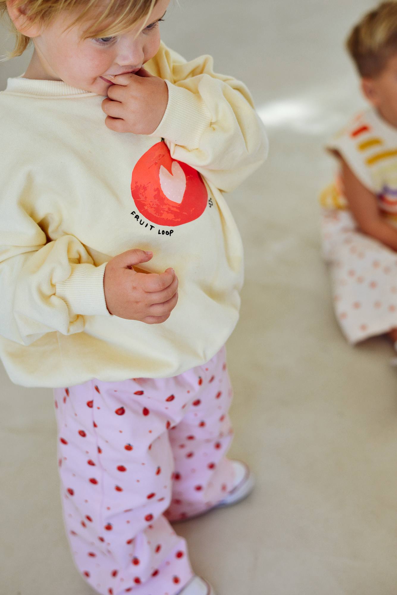 sunday siblings fruit loop pants - pink - PRE ORDER