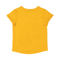 rock your baby destroyer t-shirt - mustard