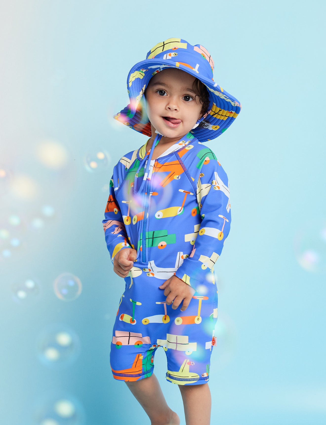 halcyon nights ls rashsuit - beep beep