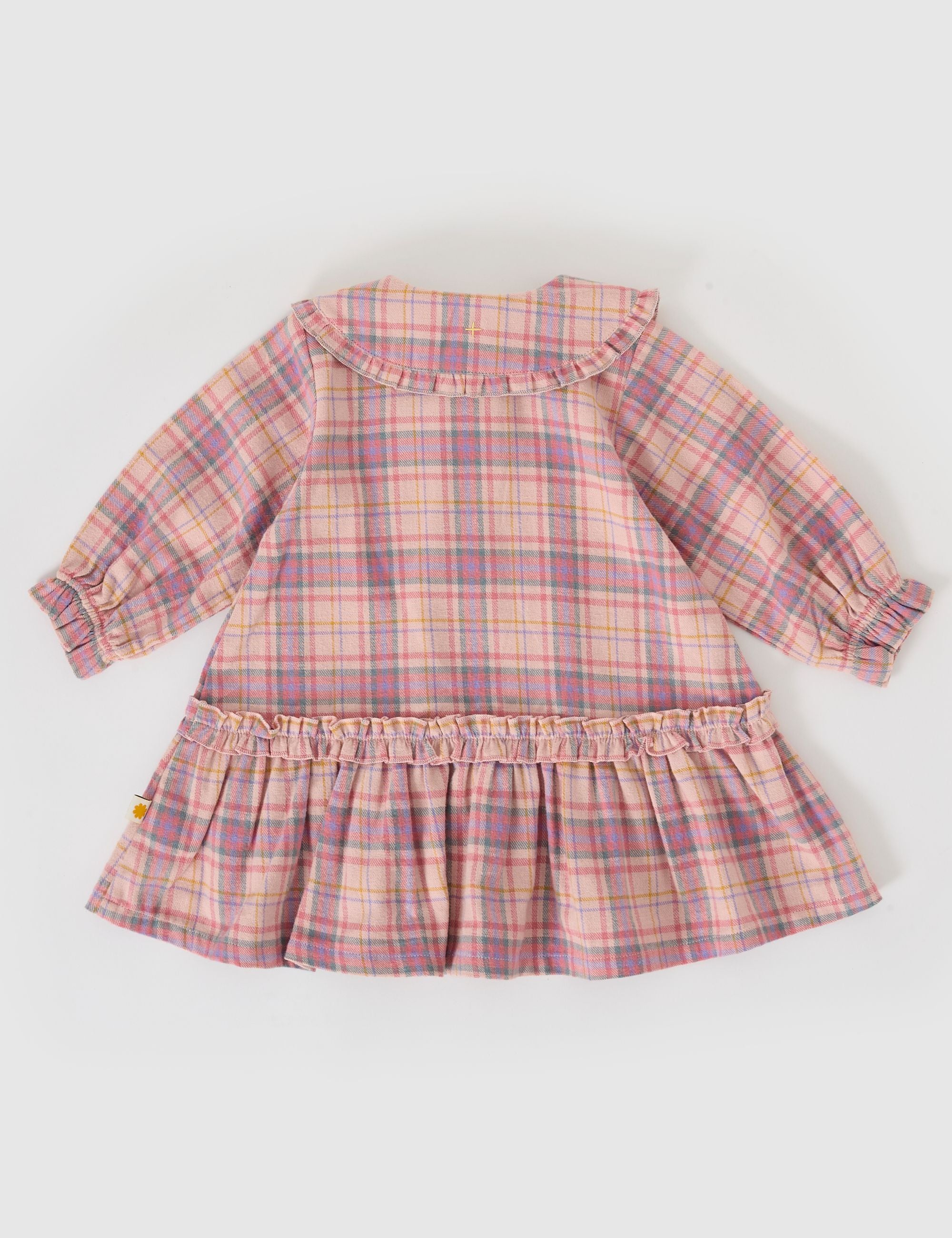 goldie + ace diana collared check dress