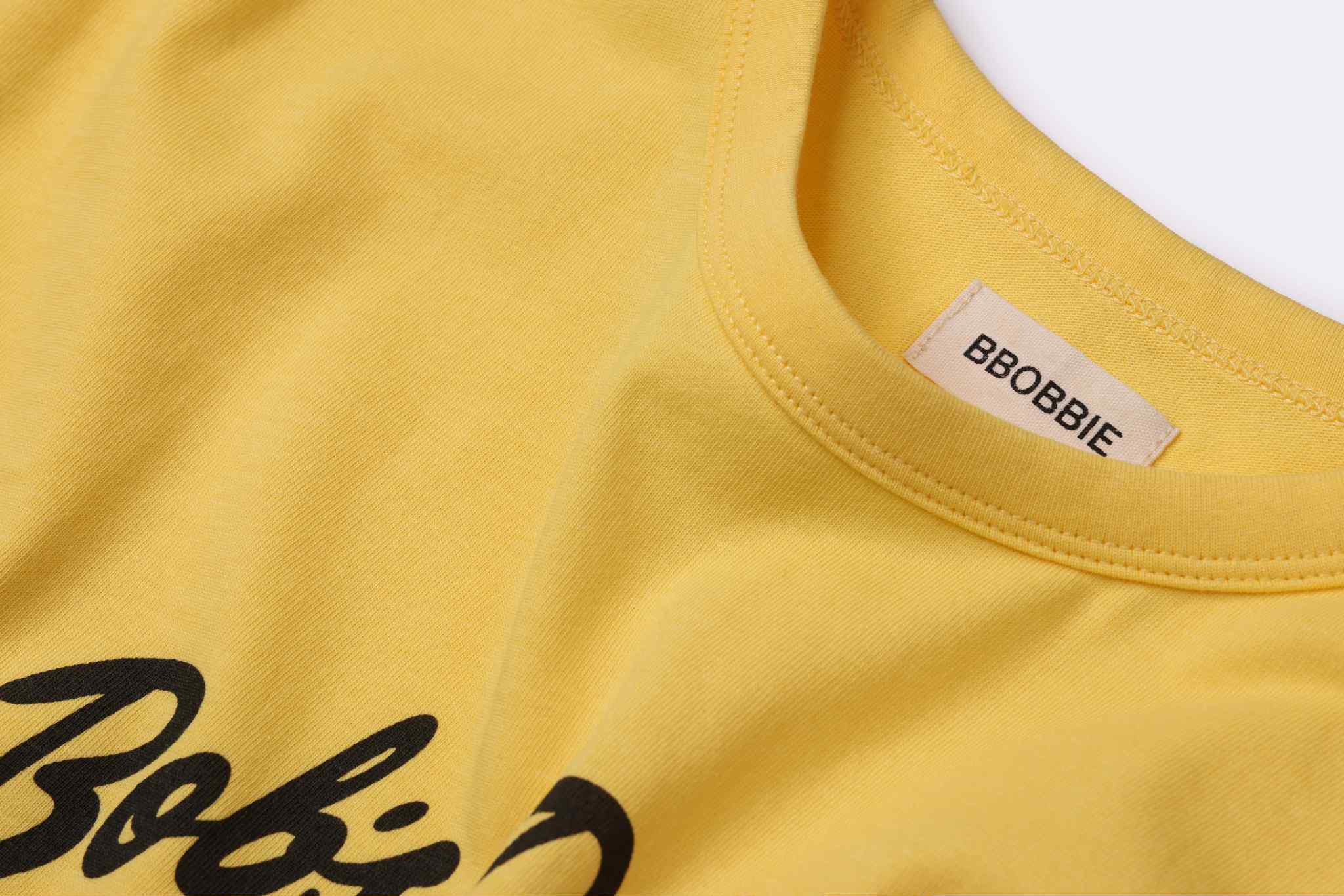 bbobbie dawgs tee - yellow with black