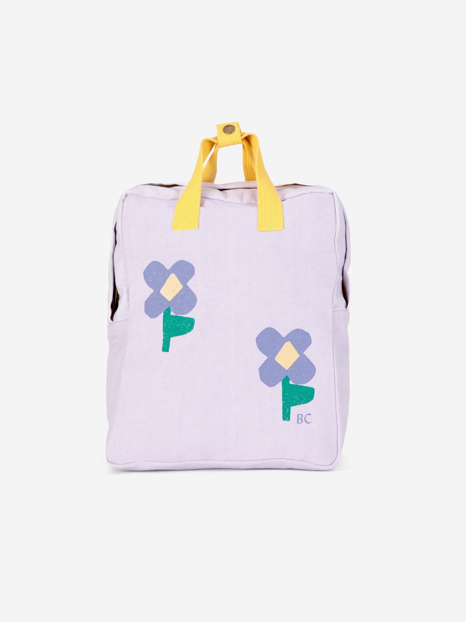 bobo choses pansy flower schoolbag - lavendar