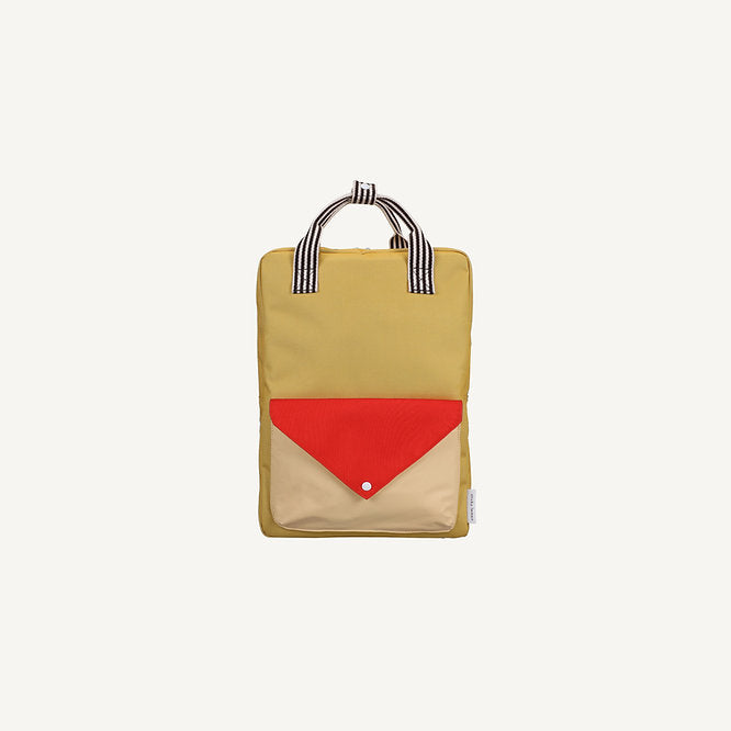 sticky lemon large envelope backpack - reed green PRE ORDER