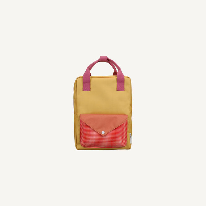 sticky lemon medium envelope backpack - apple grub