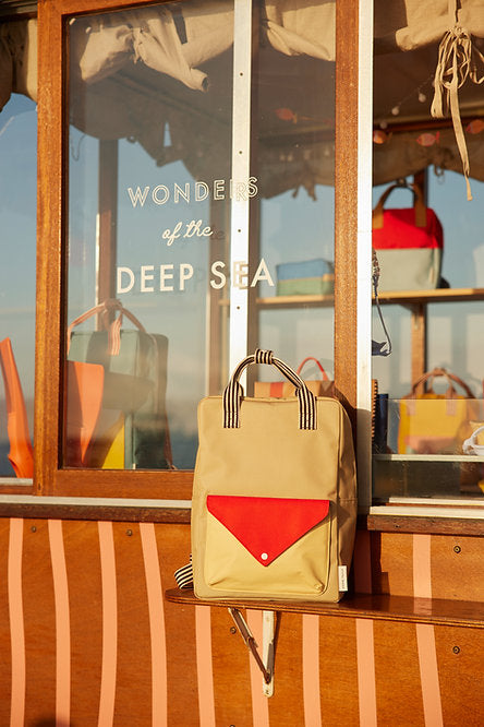 sticky lemon large envelope backpack - reed green PRE ORDER