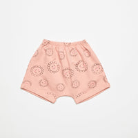 weekend house kids flower baby shorts - pink