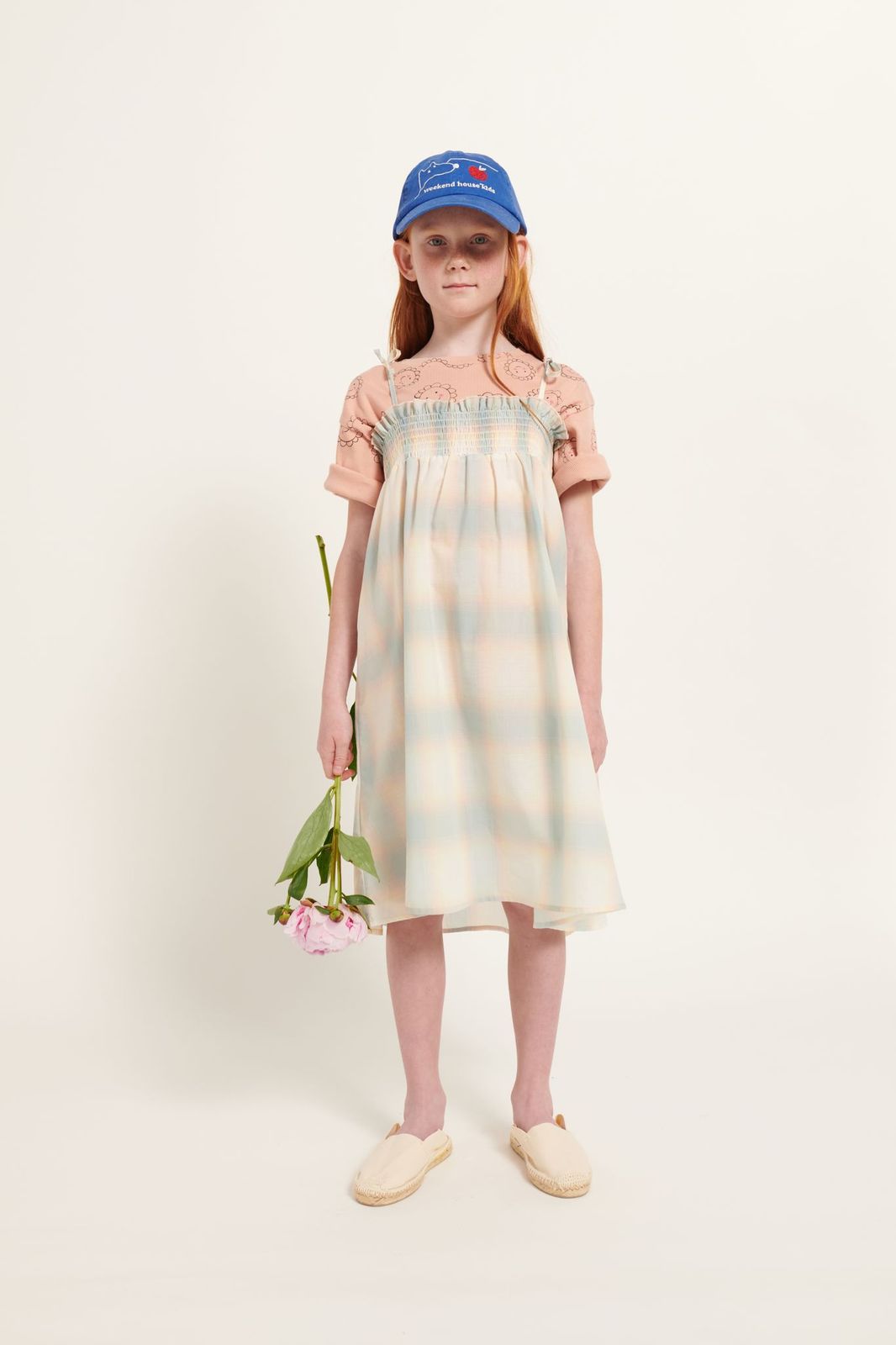 weekend house kids soft multicolour smoked dress