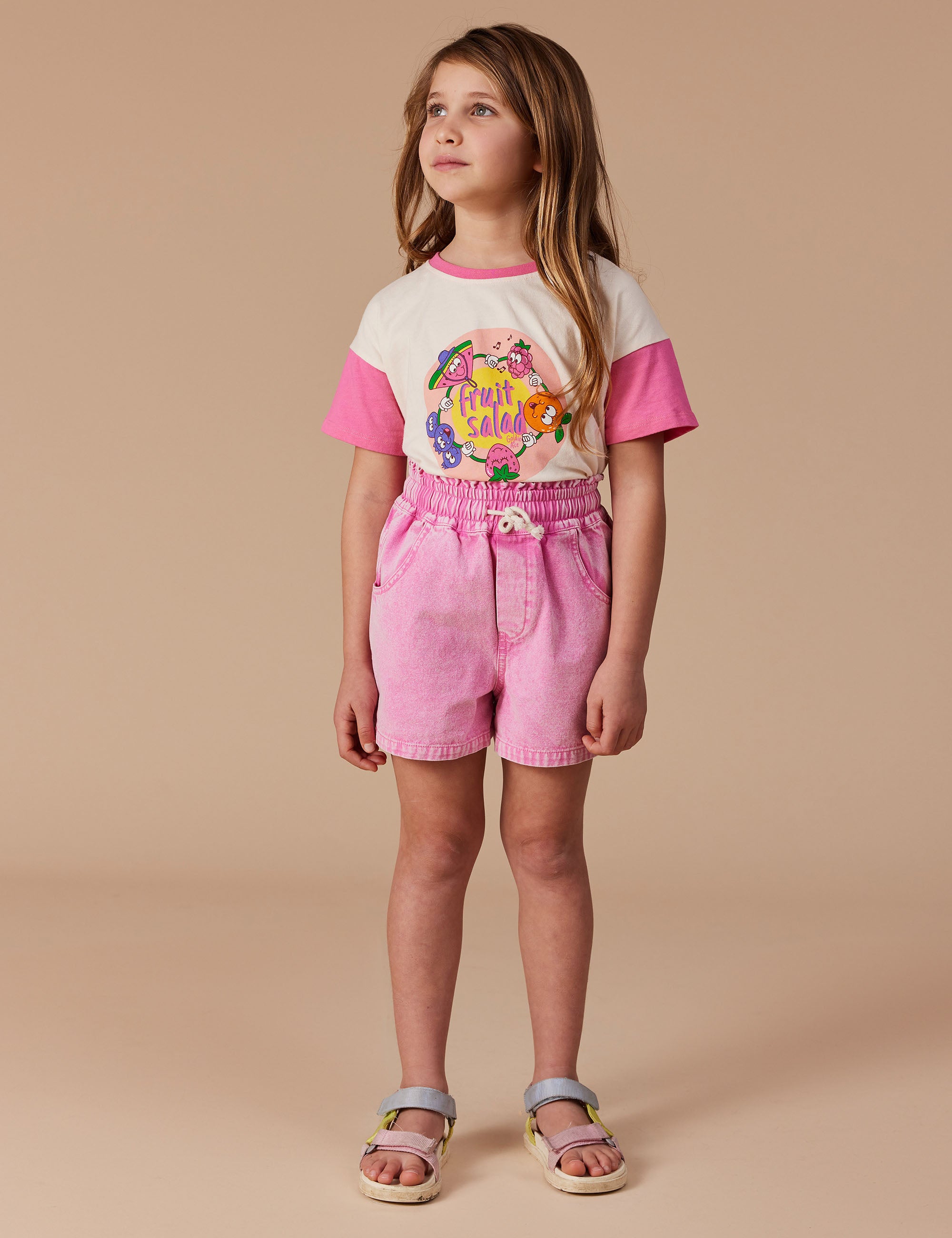 goldie + ace piper fruit salad friends t-shirt