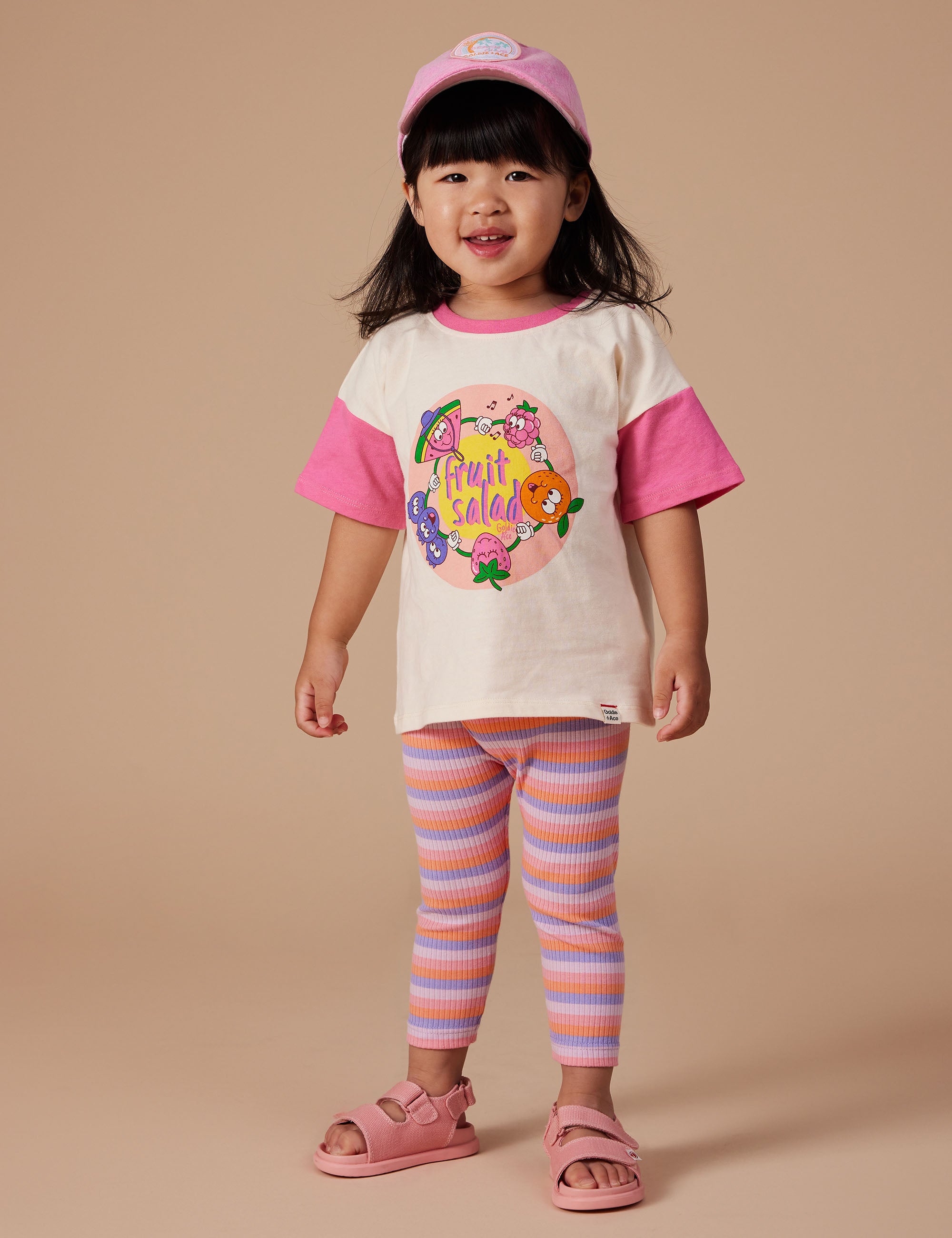 goldie + ace piper fruit salad friends t-shirt