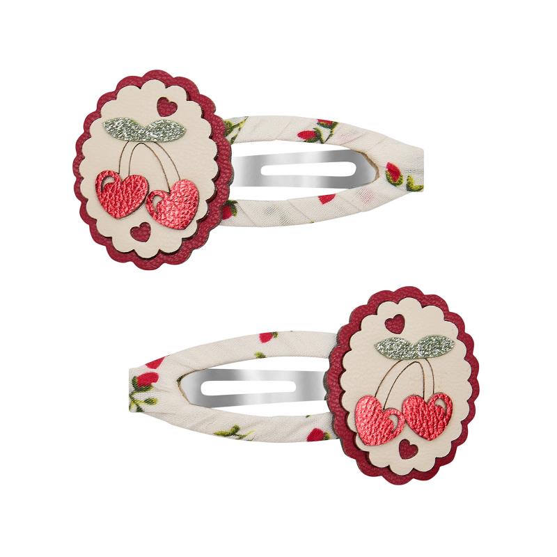 mimi & lula scallop framed cherry clic clacs - red