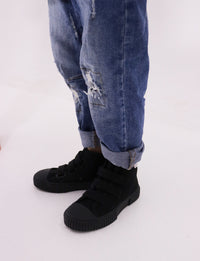 piccolini original high top sneaker - black