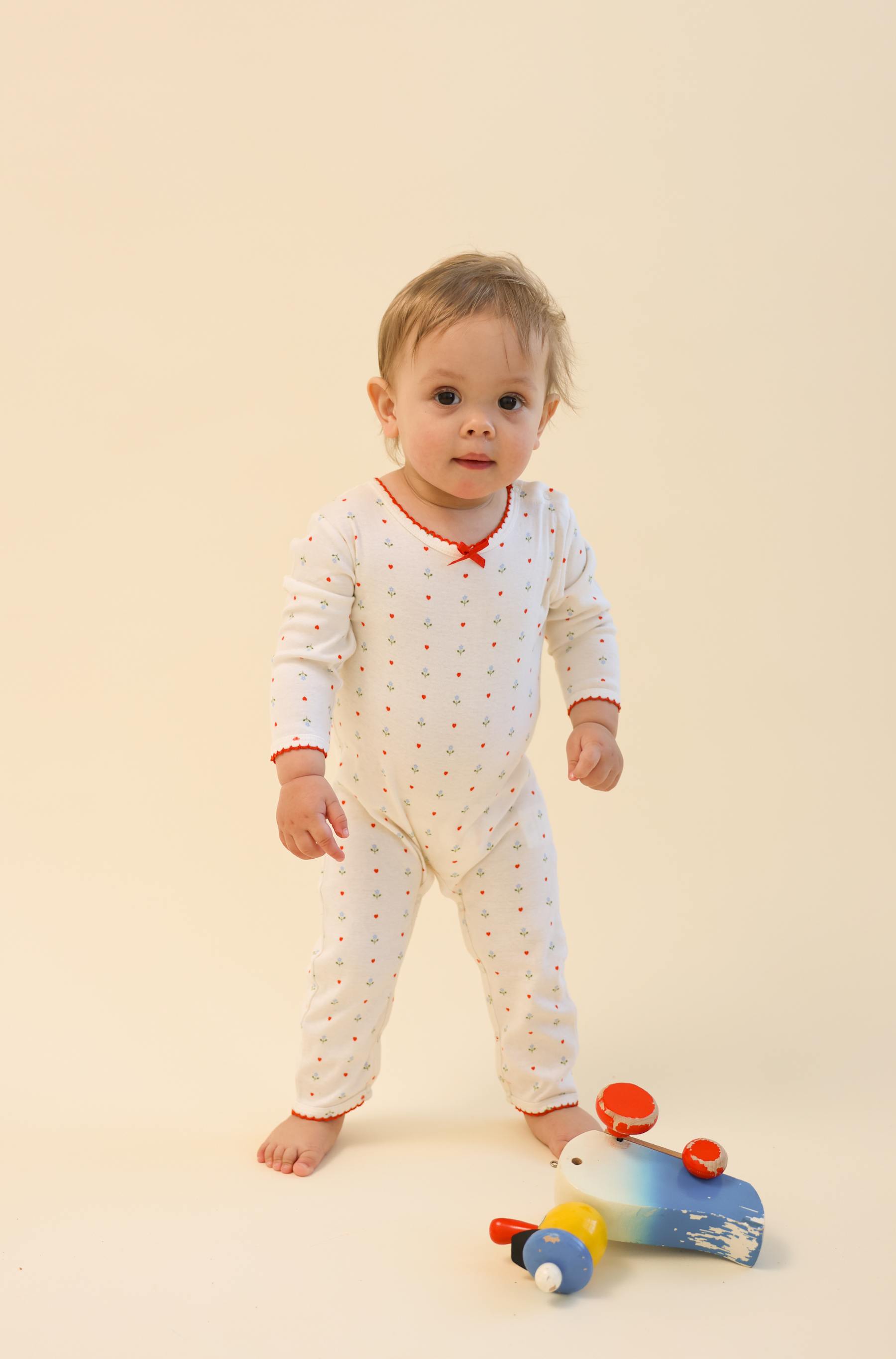 flöss fresa onesie - blue violet - pre order
