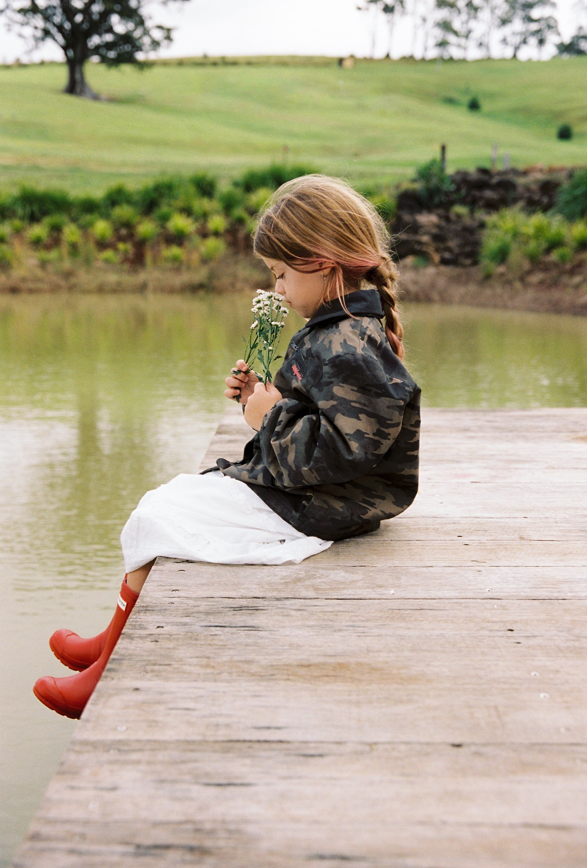 juni jnr rocky padded jacket - camo
