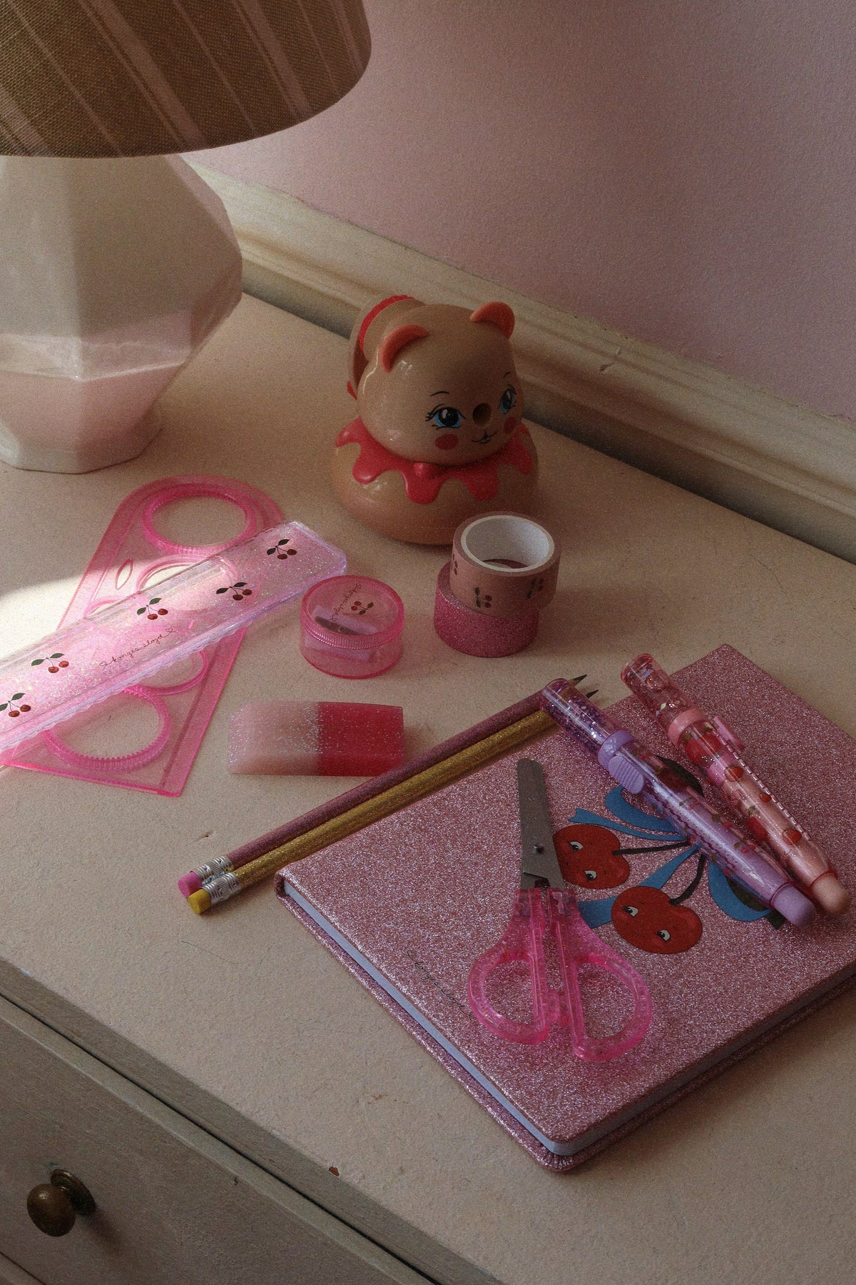 konges slojd teddy twister pencil sharpener (pre order)